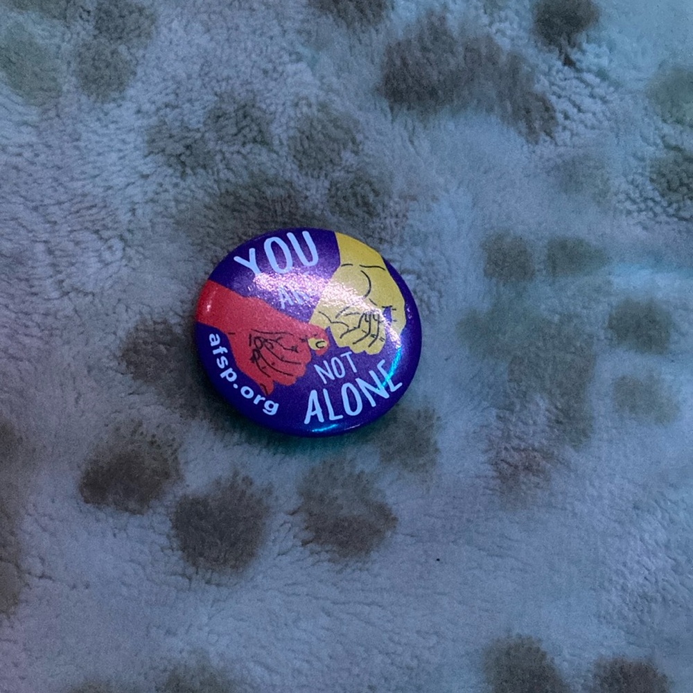 You are not alone Pin